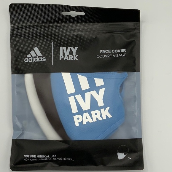 adidas x Ivy Park Reflective Face Masks 3 pack - Picture 3 of 5